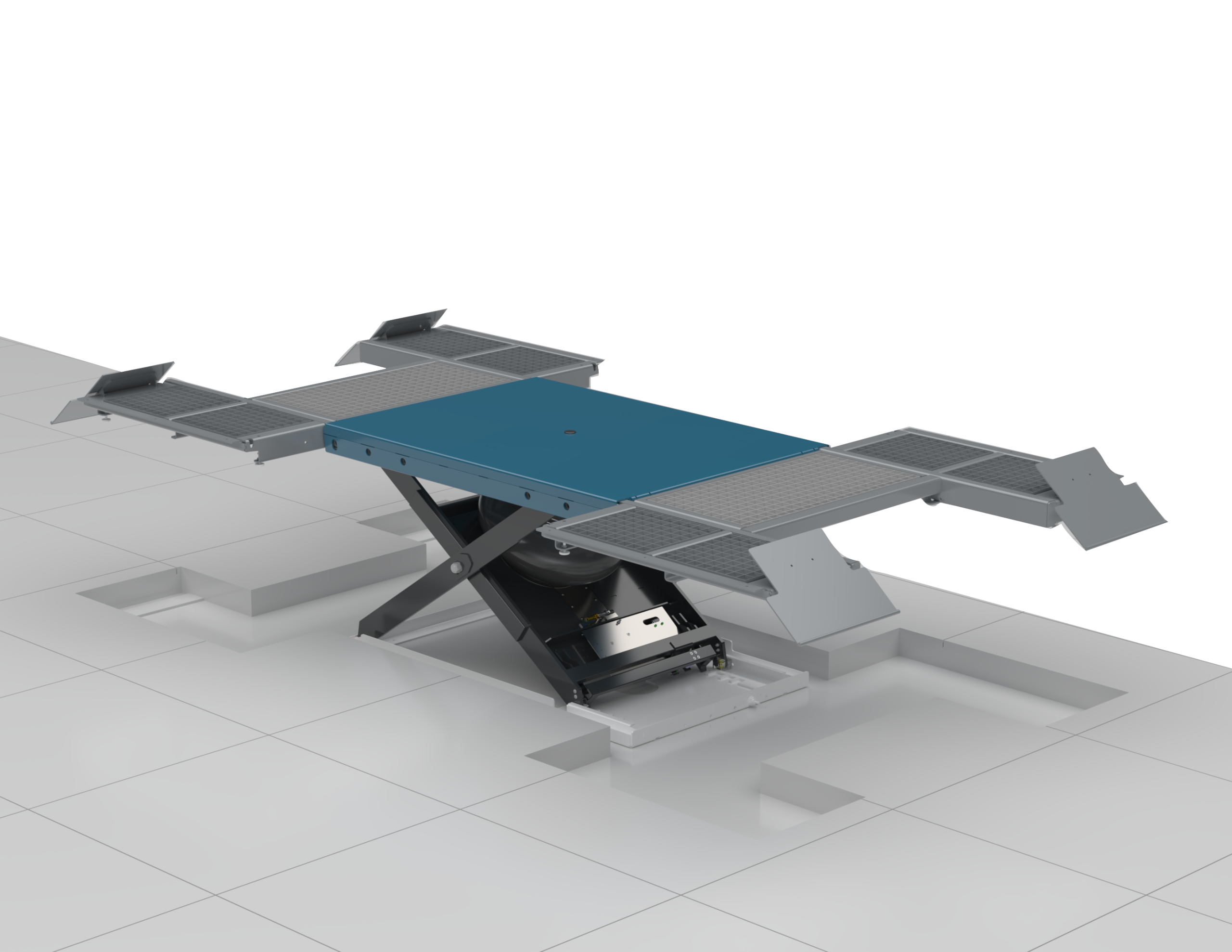 Herkules AirgoMatic Retrofit 2810 inground with CE stop